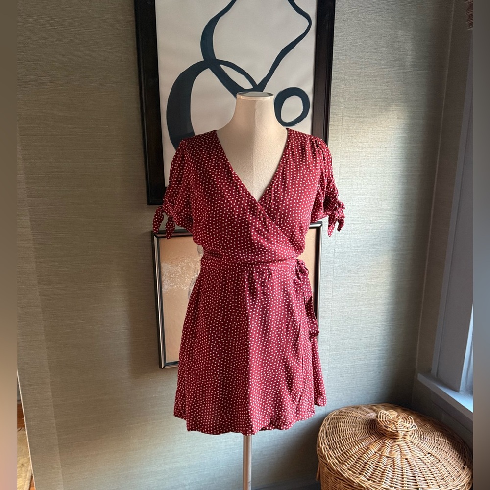 NWT LOFT Wrap Dress with Shorts - Size 2